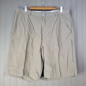 REI Cargo Shorts UPF 50+ Utility Hiking Outdoor Brown Men's 38W